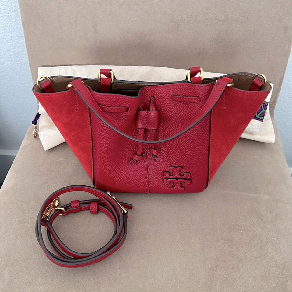 Tory Burch McGraw Mini Dragonfly Red